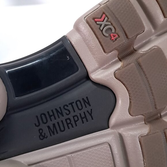 Johnston & Murphy Tanner XC4 Oxford Shoes Men 9 M Cap Toe Leather Brown Lace Up - Picture 15 of 16